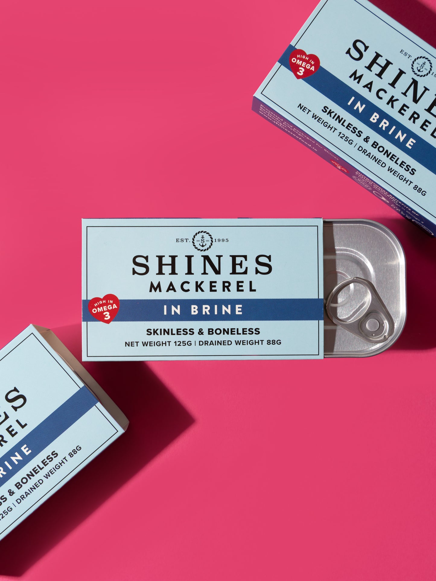 Mackerel Fillets In Brine 125g