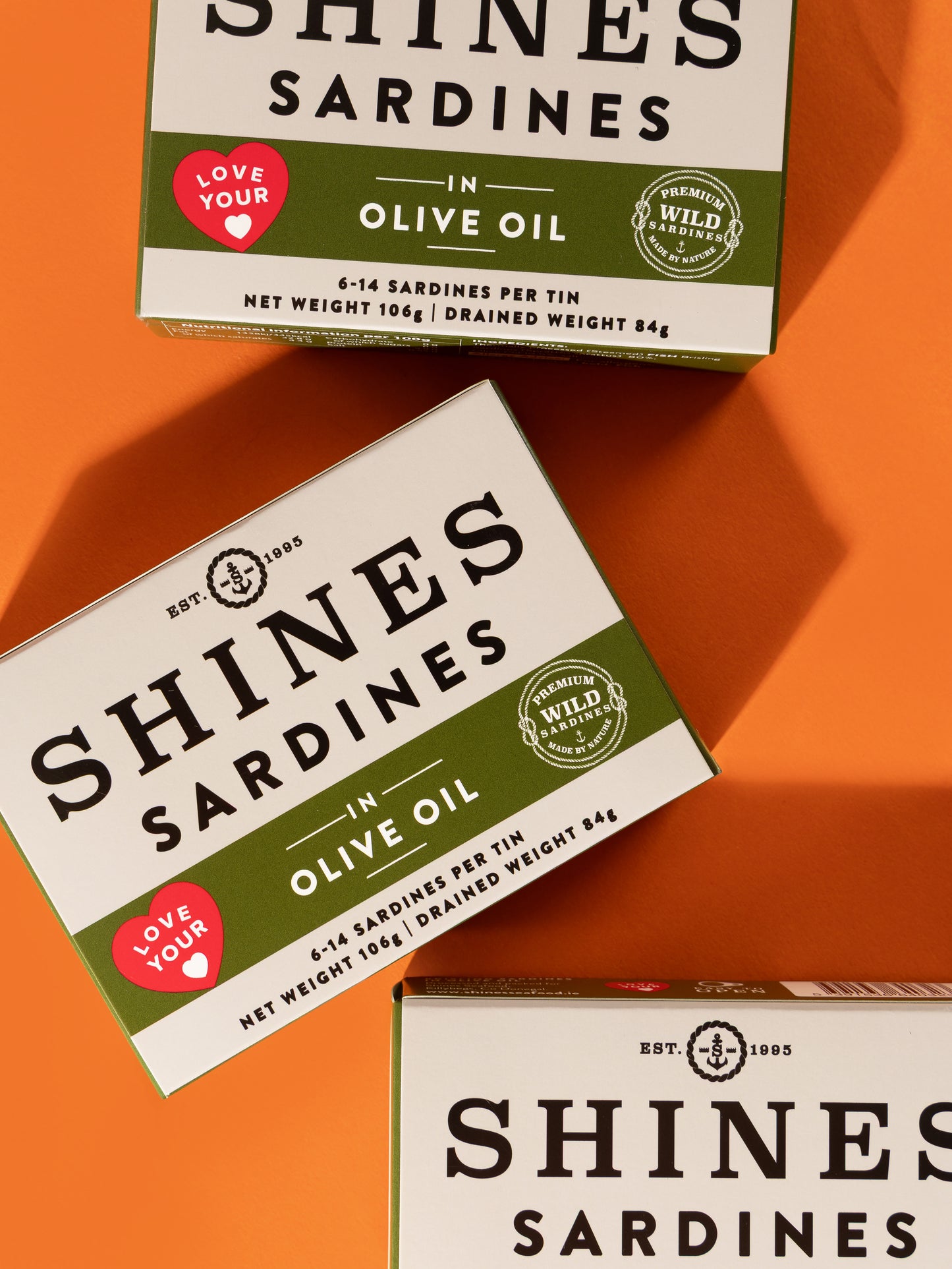 Shines Wild Sardines in Olive Oil -106g
