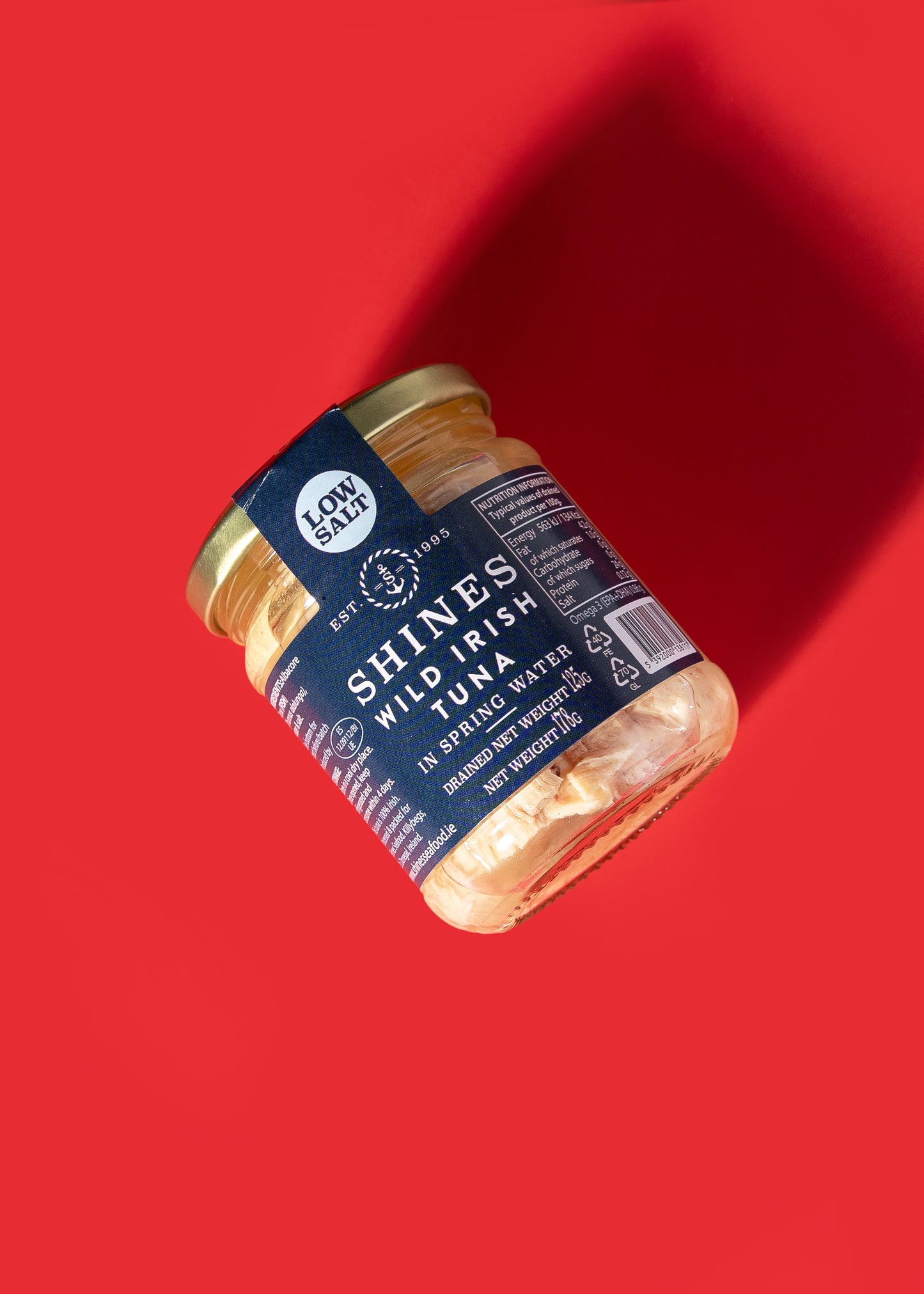 Shines Wild Irish Tuna in Spring Water -185g