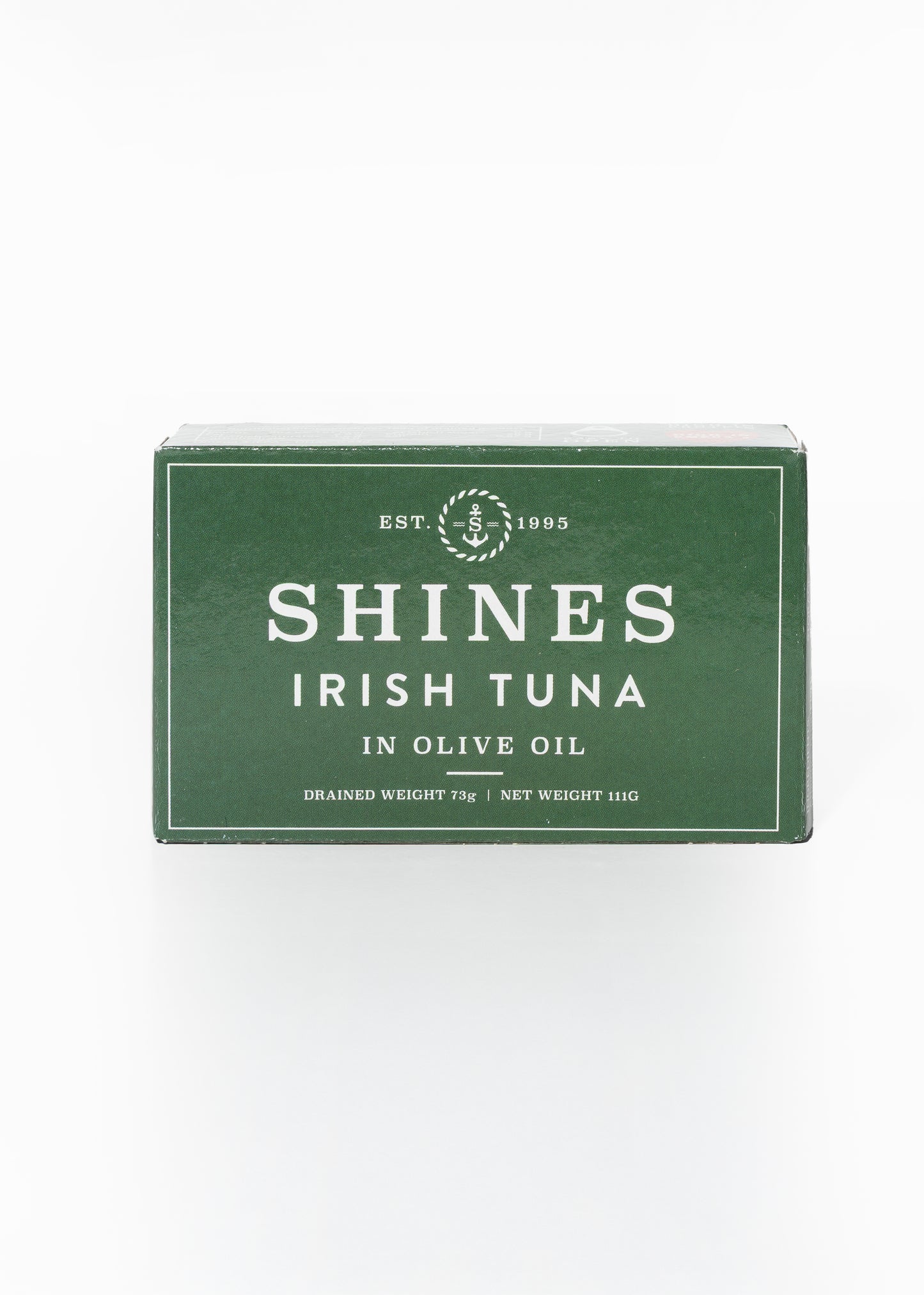 12 Box Shines Wild Irish Tuna in Olive Oil -111g
