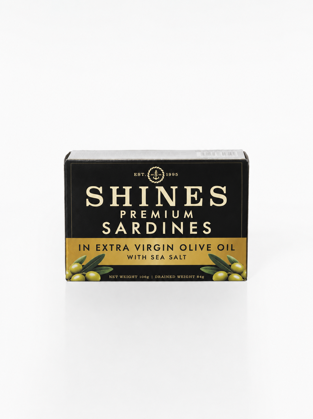 Shines Wild Sardines in Extra Virgin Olive Oil with Sea Salt -106g