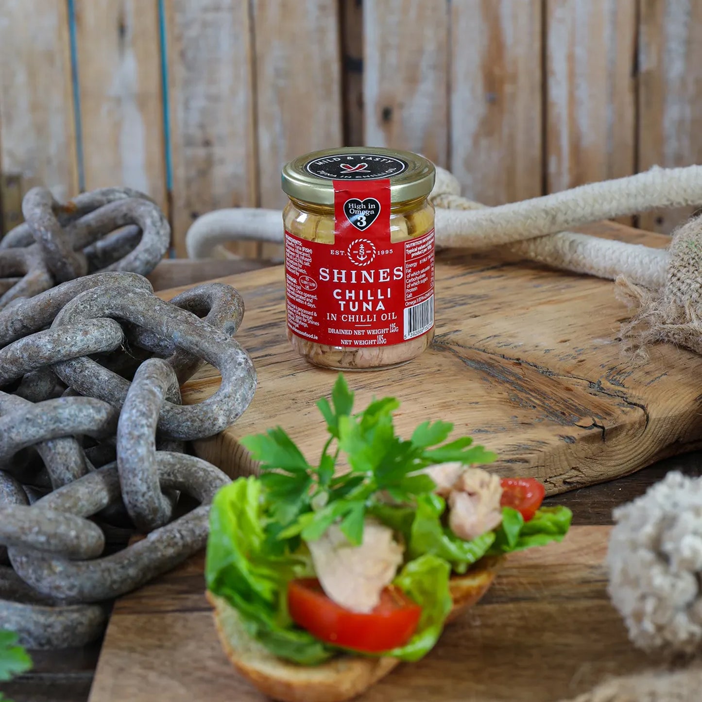 Shines Chilli Tuna in Oil - 185g