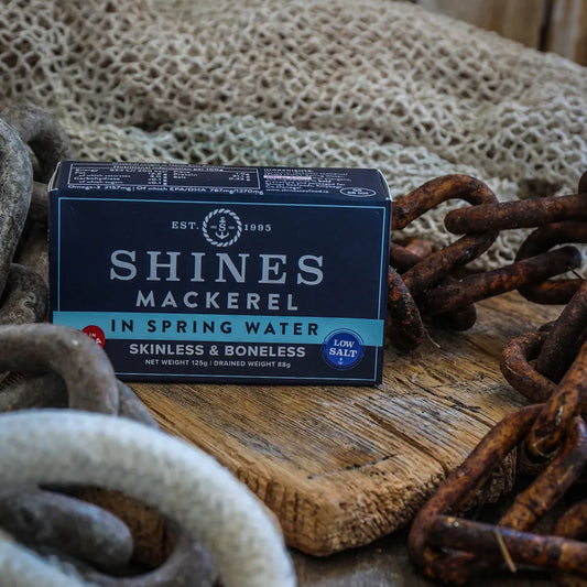 Mackerel Fillets In Spring Water - Low Salt 125g