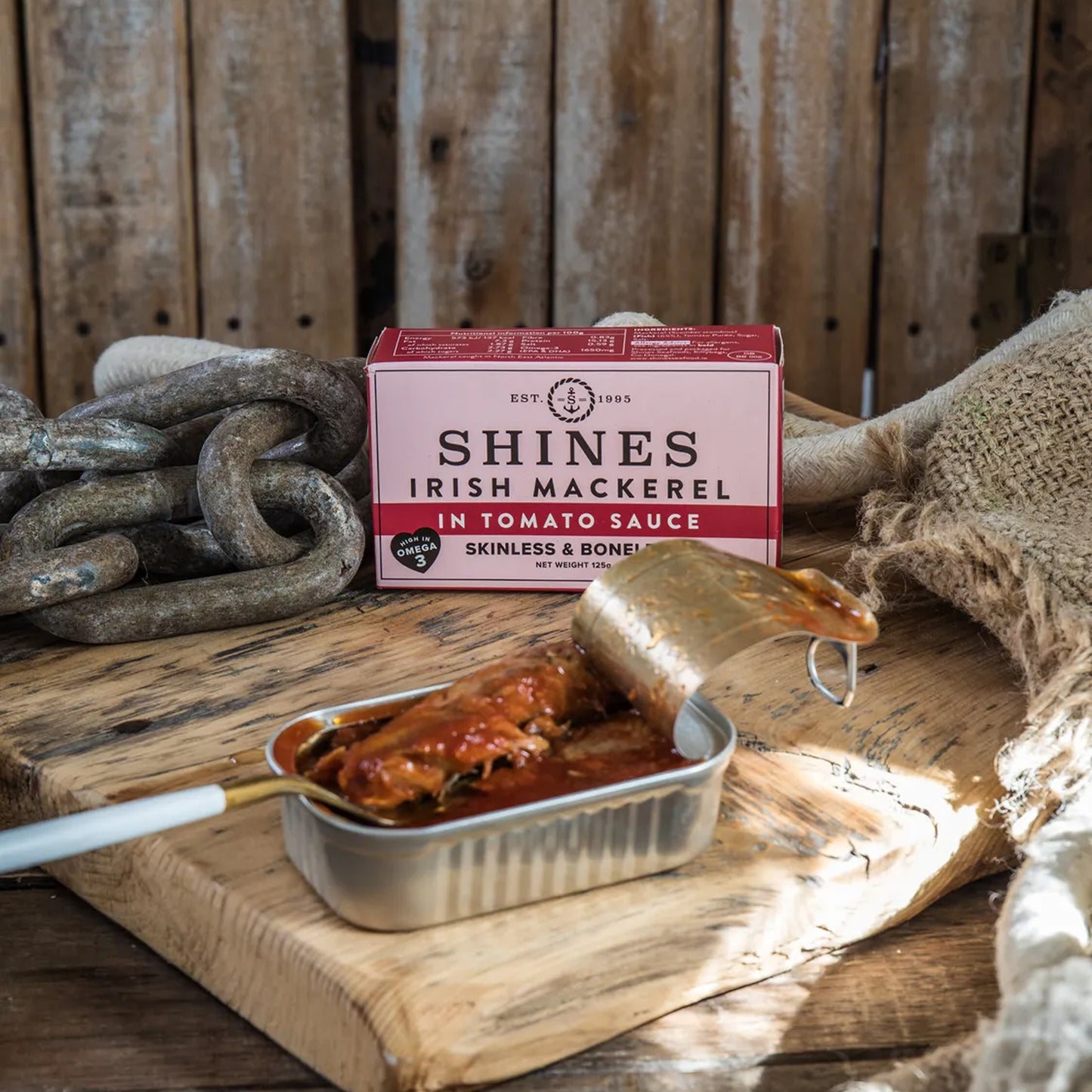 Mackerel Fillets In Tomato Sauce 125g