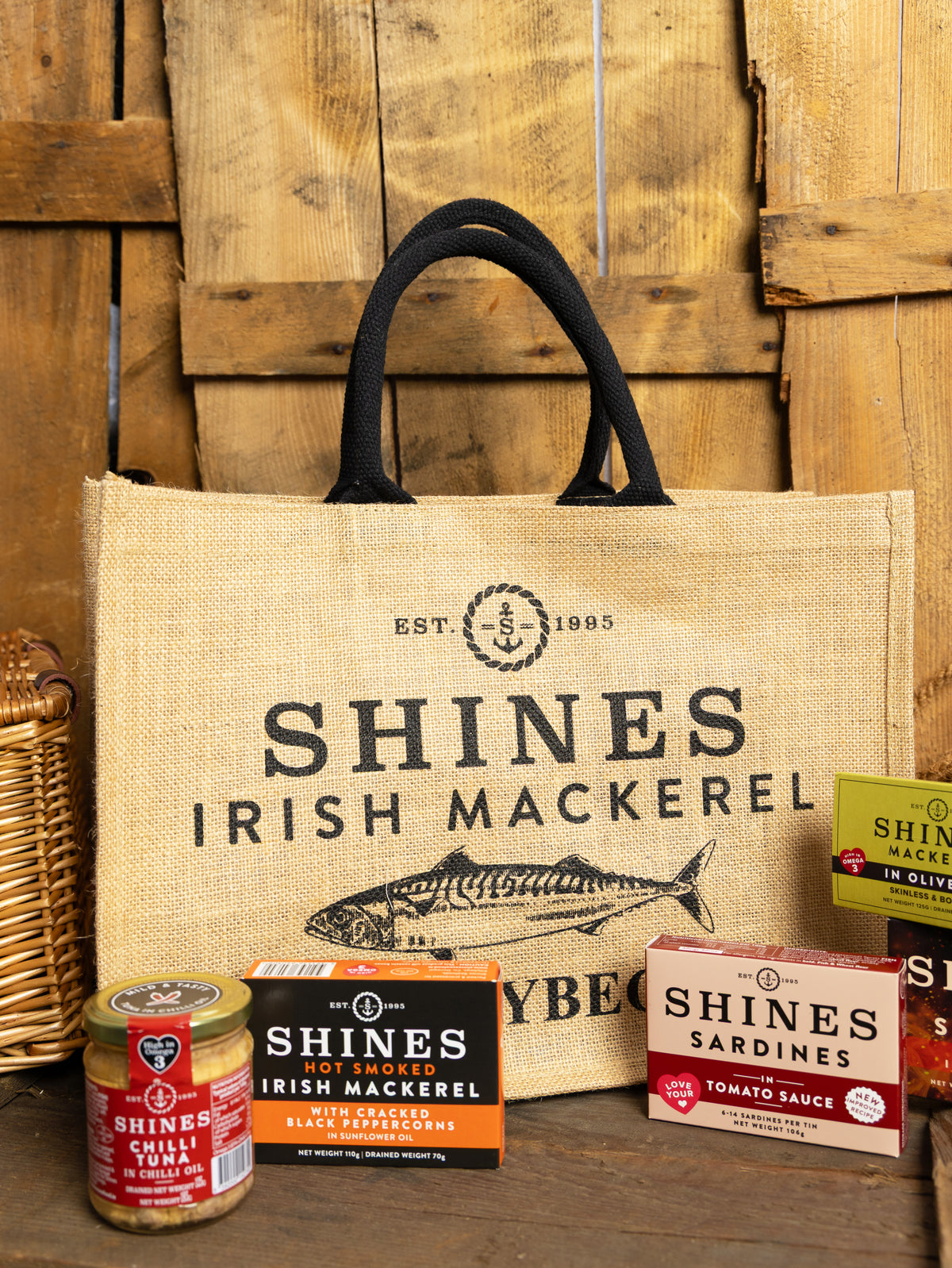 PORT - Red Bundle in Hessian Bag