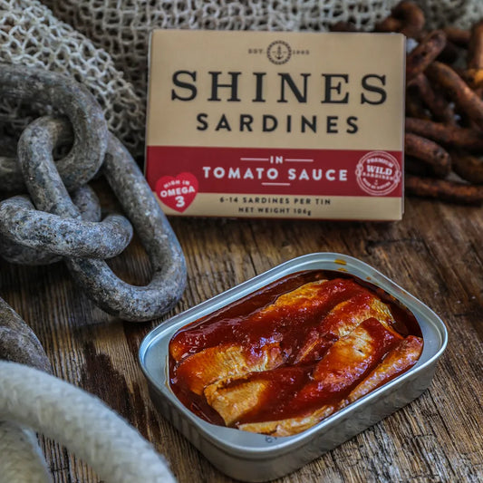 Shines Wild Sardines in Tomato Sauce -106g
