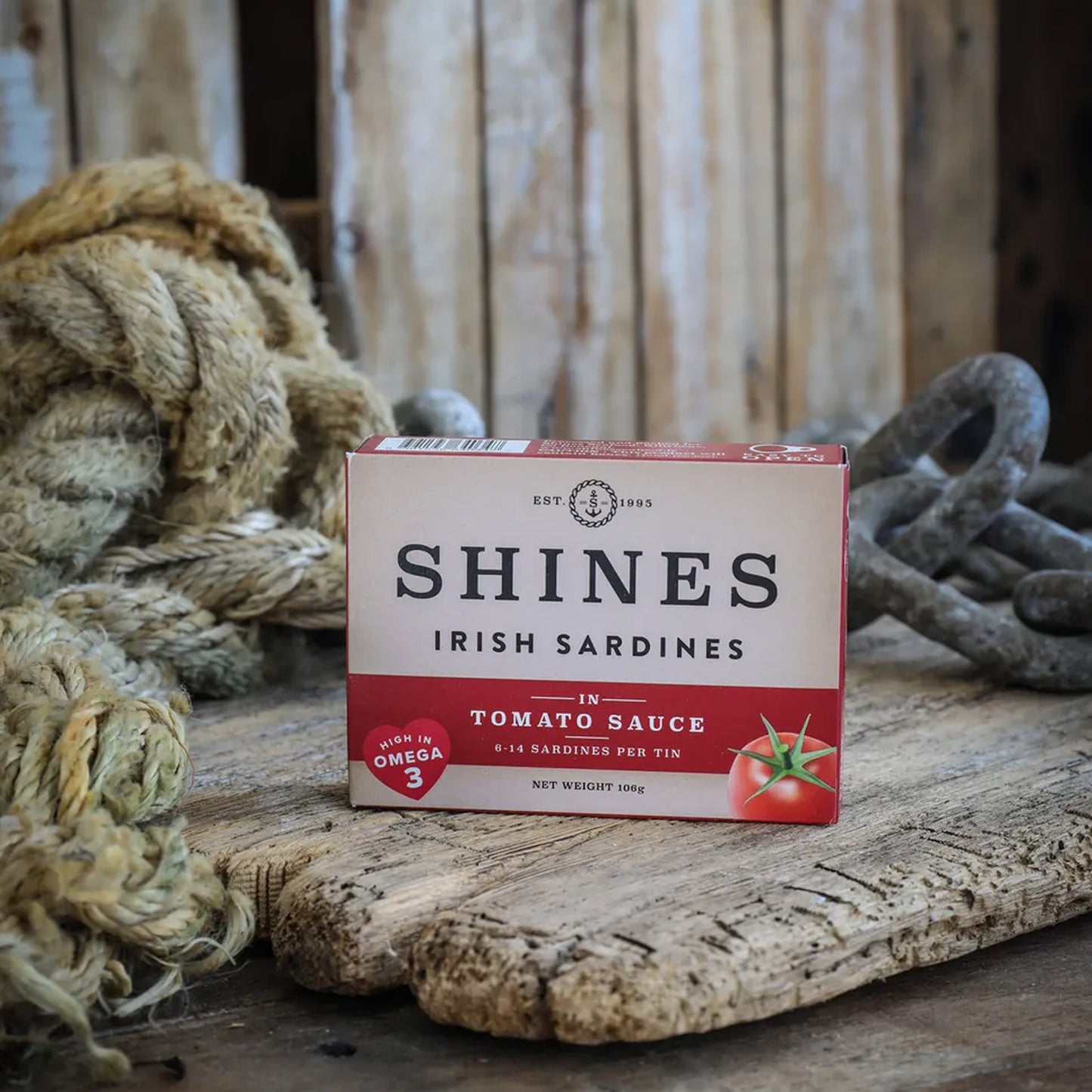 Shines Wild Sardines in Tomato Sauce -106g