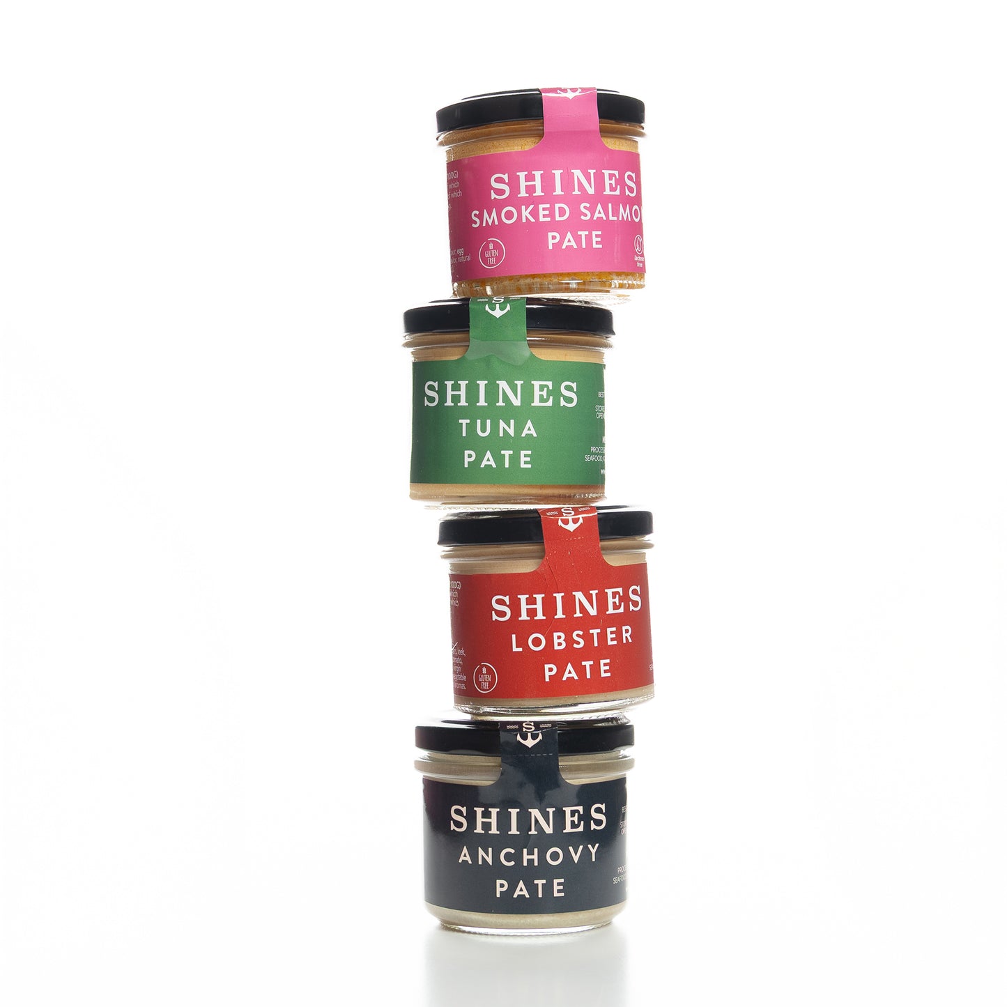 Shines Pâté GIFT BOX 4 X100g Jar