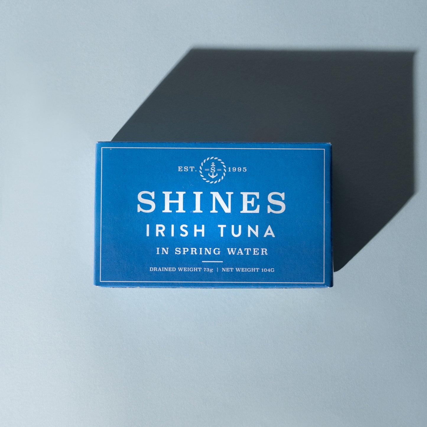 Shines Wild Irish Tuna in Spring Water LOW SALT -104g