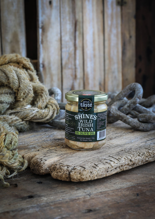 Shines Wild Irish Tuna in Olive Oil -185g
