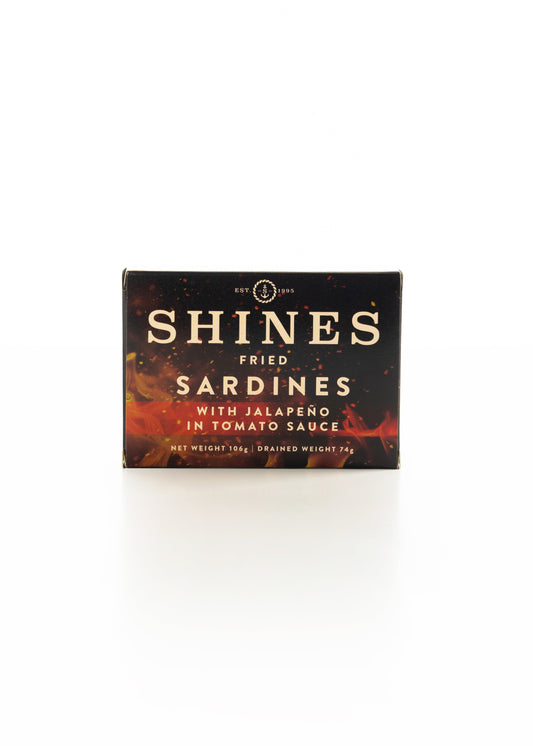 🎁 Shines Fried Sardines with Jalapeno in Tomato Sauce (100% off)