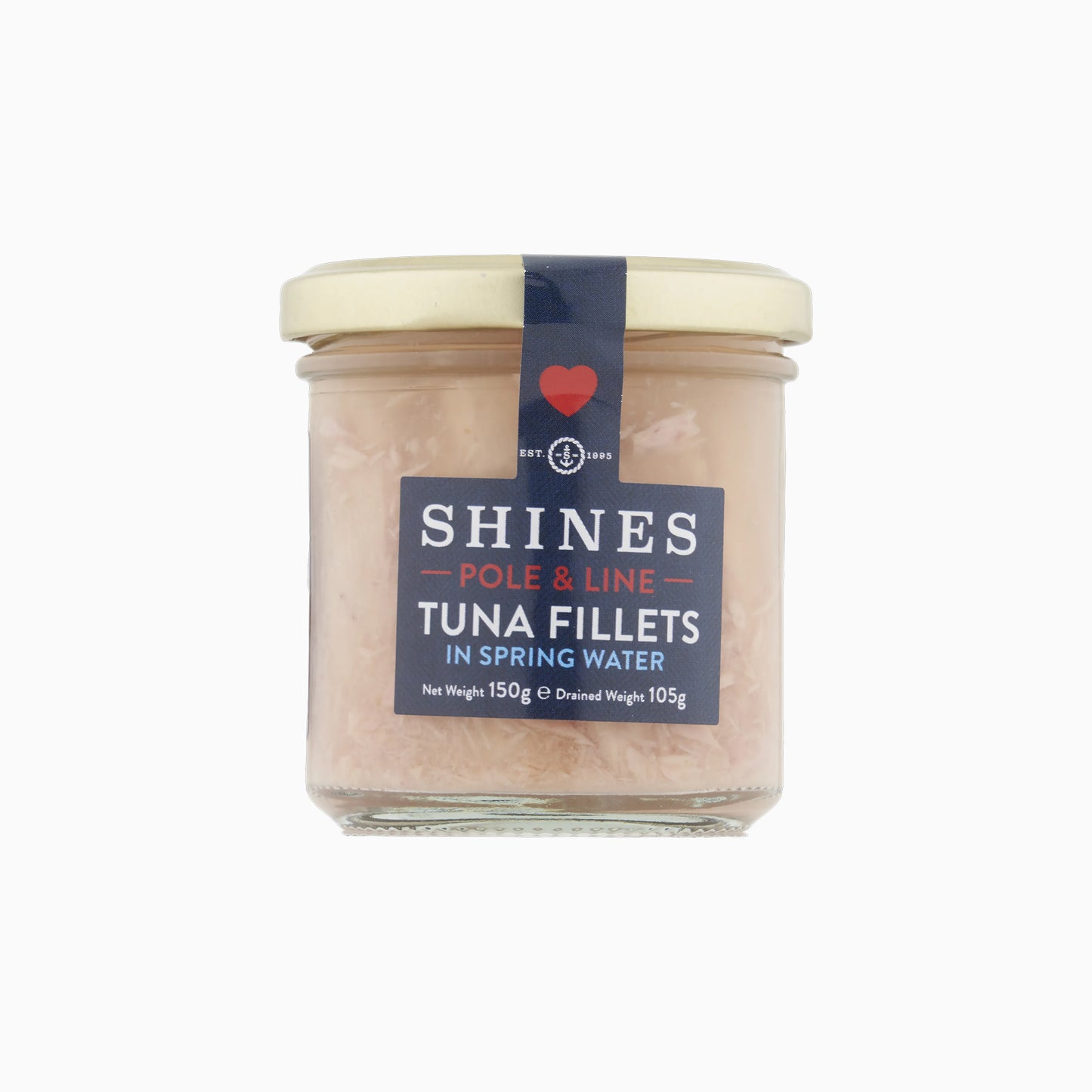 Shines Skipjack Tuna - Line and Pole - Spring Water 150g