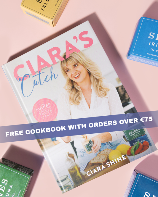 Ciara’s Catch Cookbook: Free with €75 Shines Seafood Orders
