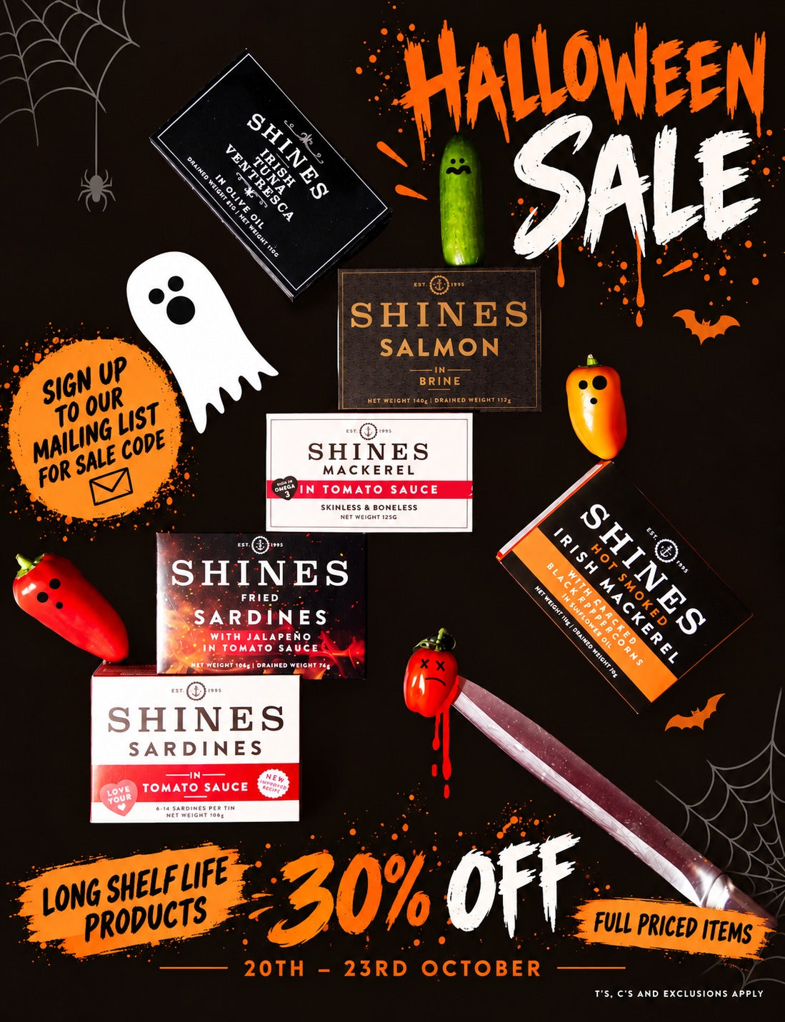 BE AFRAID! BE VERY AFRAID! The Spookiest Shine-y Halloween Sale Is Here!