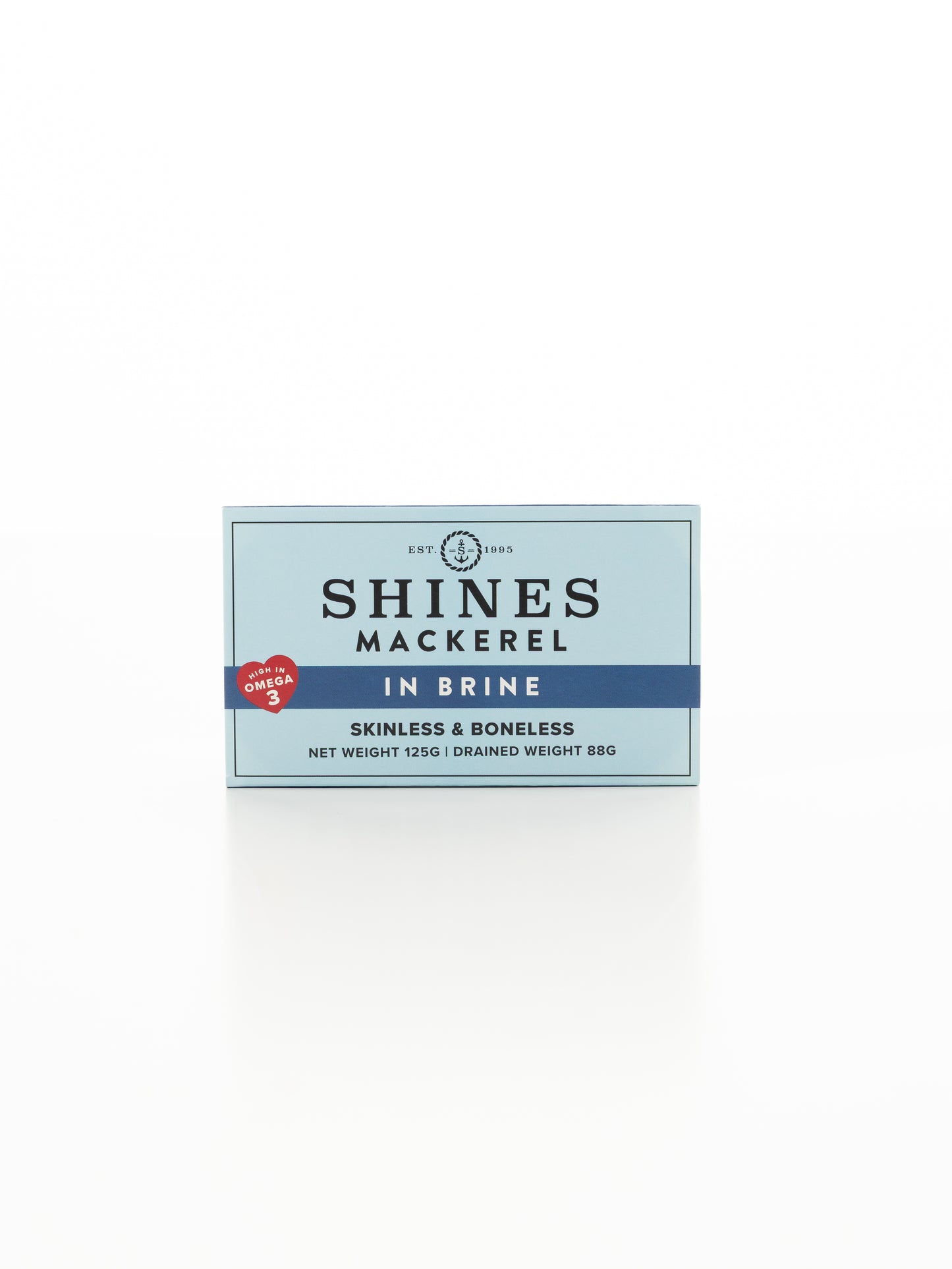 Mackerel Fillets In Brine 125g