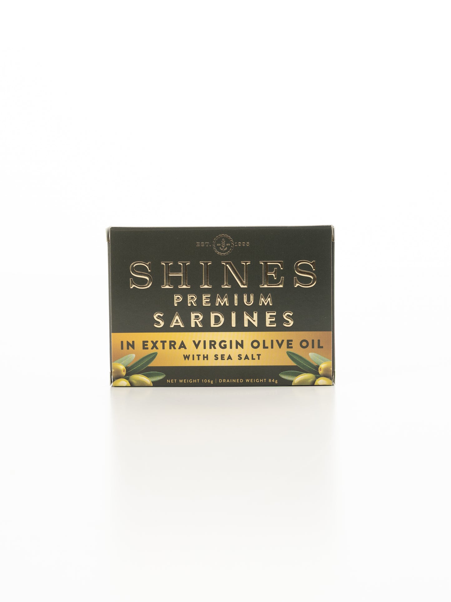 Shines Wild Sardines in Extra Virgin Olive Oil with Sea Salt -106g