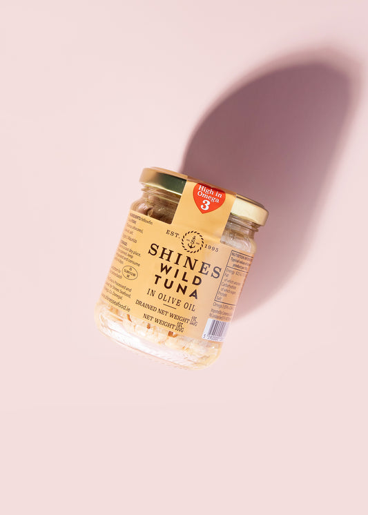 Shines Wild Yellowfin Tuna in Olive Oil 185g