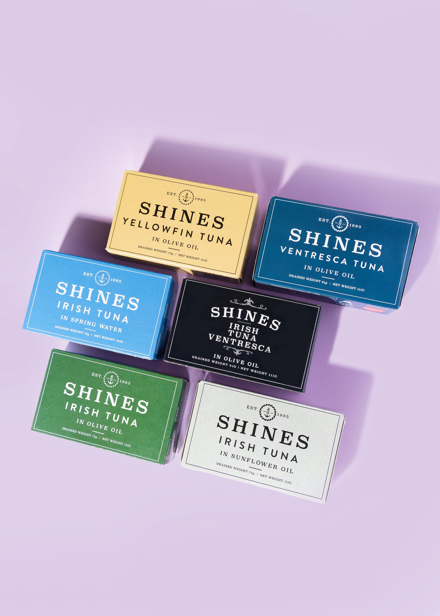 Shines Wild Irish Tuna in Sunflower Oil -111G
