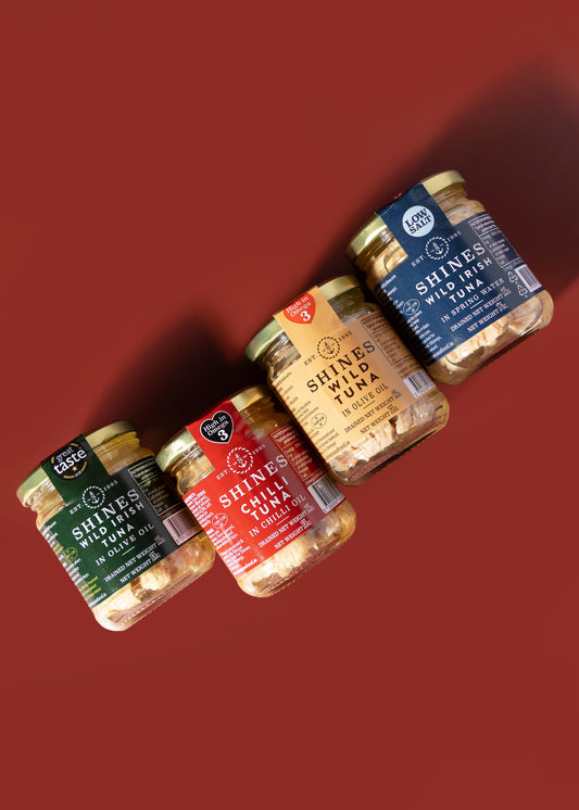 Shines Wild Irish Tuna in Spring Water -185g