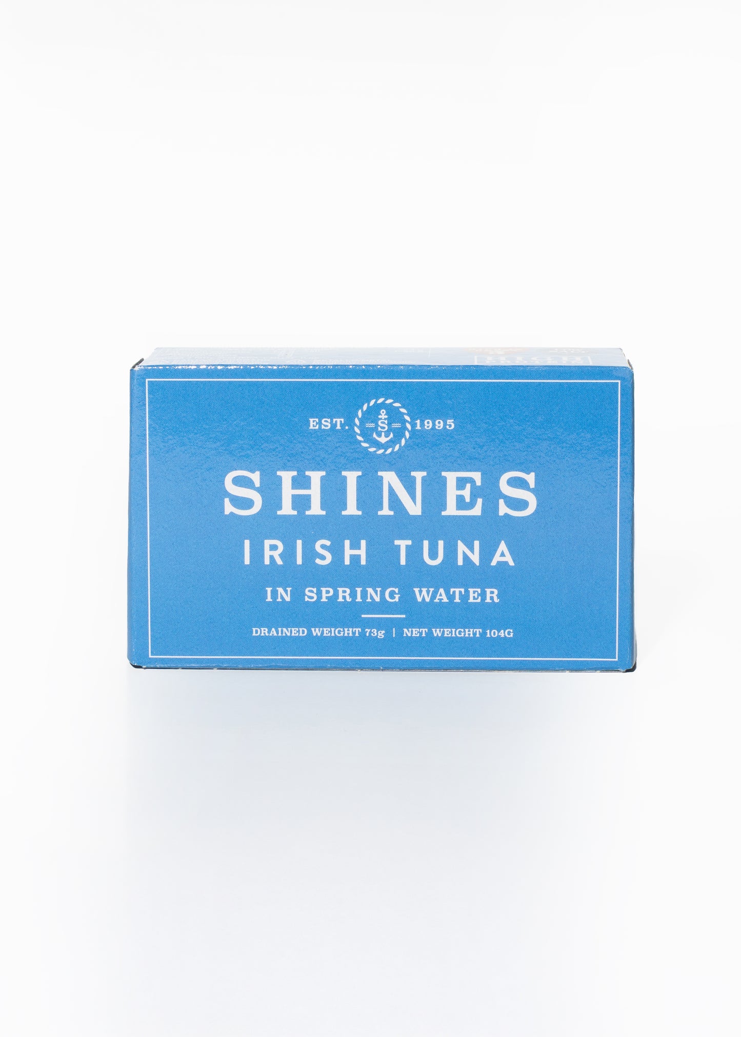 Shines Wild Irish Tuna in Spring Water LOW SALT -104g