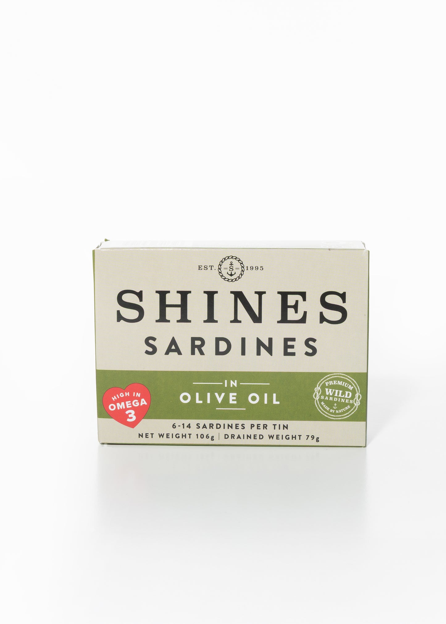 Shines Wild Sardines in Olive Oil -106g