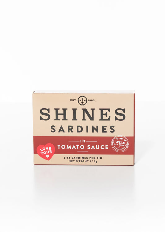 Shines Wild Sardines in Tomato Sauce -106g