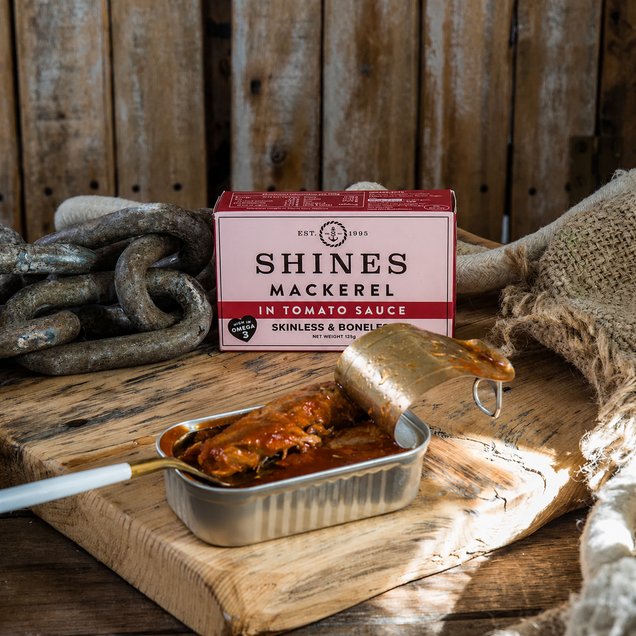 Mackerel Fillets In Tomato Sauce 125g