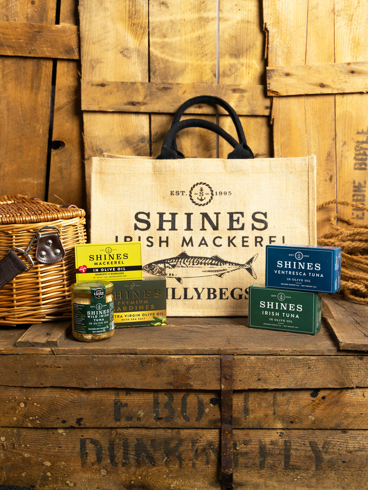 STARBORD - Green Bundle in Hessian Bag