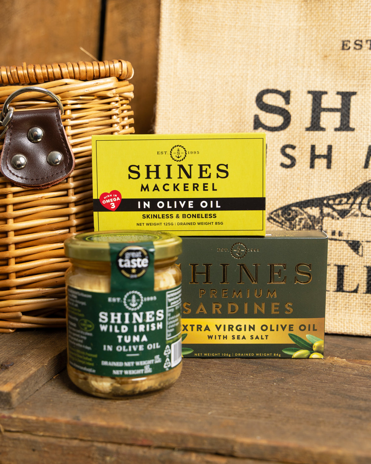 STARBORD - Green Bundle in Hessian Bag