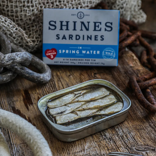 Shines Wild Sardines in Spring Water -106g