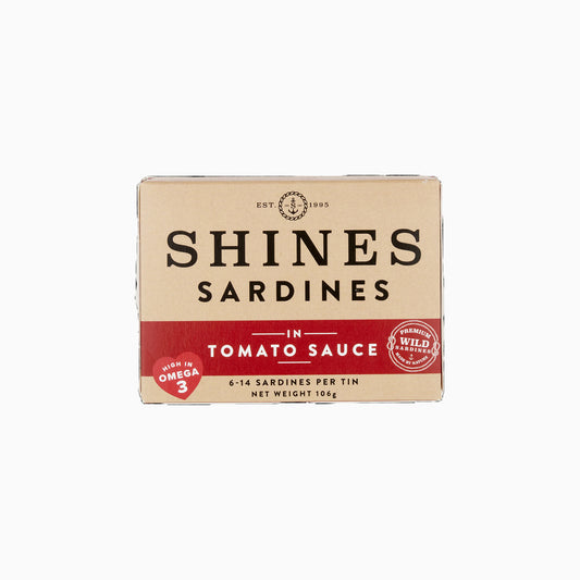 Shines Wild Sardines in Tomato Sauce -106g