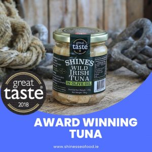 Shines Wild Irish Tuna in Olive Oil -185g