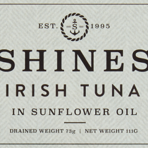 Shines Wild Irish Tuna in Sunflower Oil -111G
